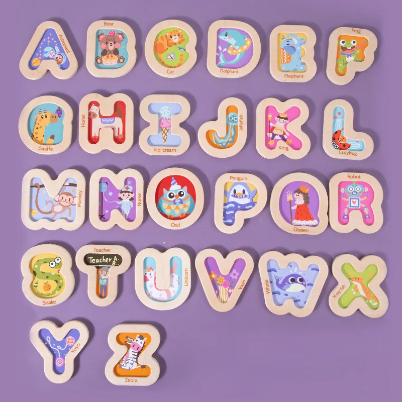 Alphabet Blocks Baby Toys Kids Montessori Materials Wooden 26pcs Letter Blocks Educational Toys For Children Learning Toys
Alphabet Blocks Baby Toys Kids Montessori Materials Wooden 26pcs Letter Blocks Educational Toys For Children Learning Toys