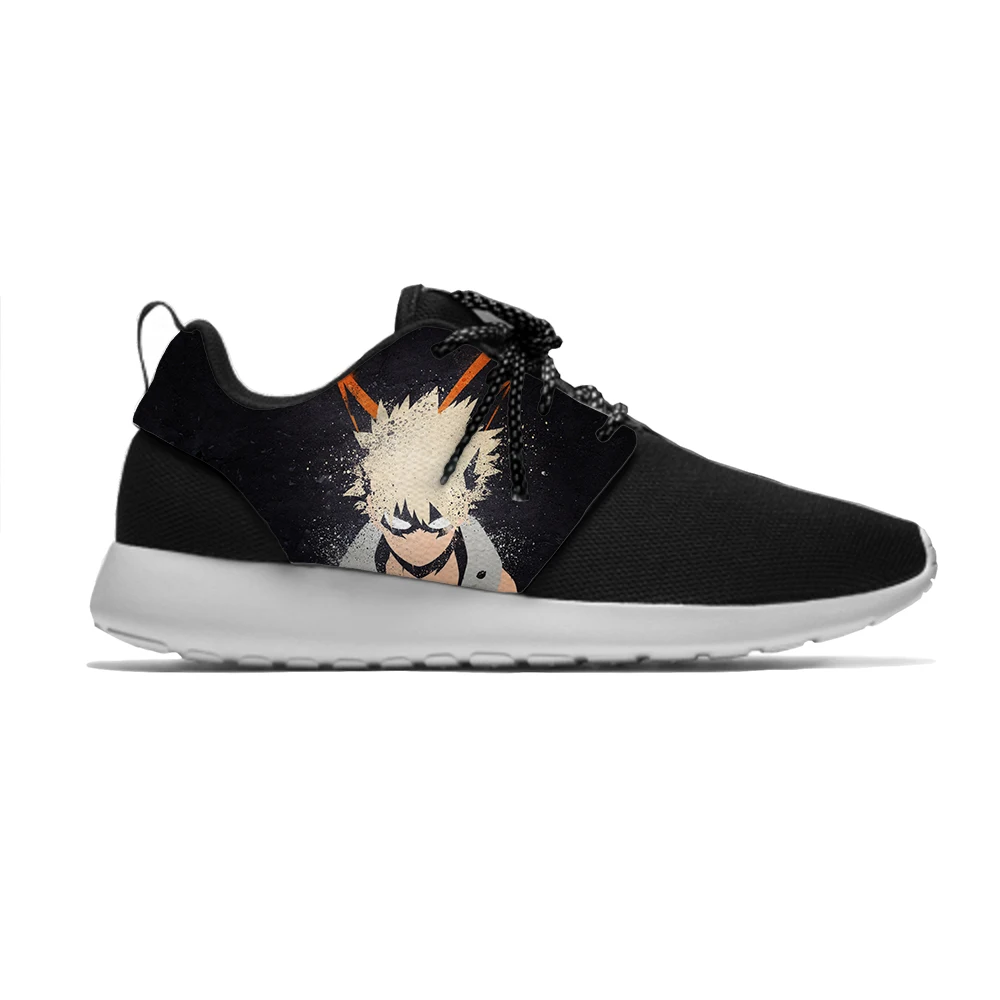 Hot Anime Cartoon My Hero Academia Bakugou Katsuki Sport Running Shoes Casual Breathable Lightweight 3D Print Men Women Sneakers
Hot Anime Cartoon My Hero Academia Bakugou Katsuki Sport Running Shoes Casual Breathable Lightweight 3D Print Men Women Sneakers