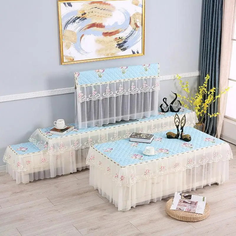 Пылезащитный чехол для телевизора, Пылезащитная ткань, прямоугольная скатерть, чехол для журнального столика, скатерть, чехол для телевизора