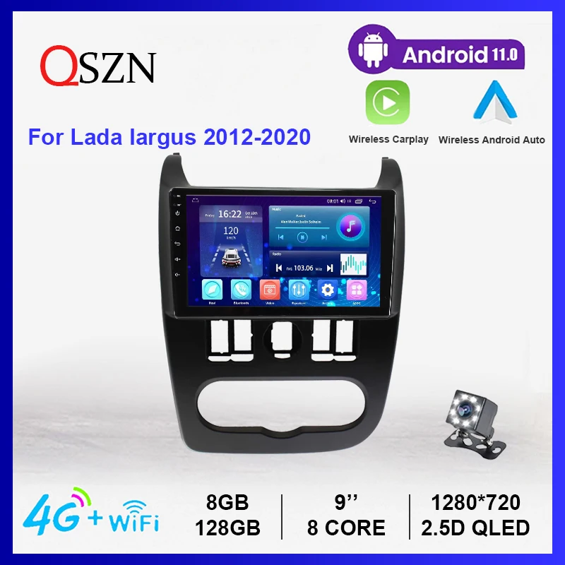 QSZN IPS Android 11 Car Radio Multimedia Player intelligent system For Lada largus 2012-2020 RAM 8G ROM 128G GPS DSP Autoradio
QSZN IPS Android 11 Car Radio Multimedia Player intelligent system For Lada largus 2012-2020 RAM 8G ROM 128G GPS DSP Autoradio