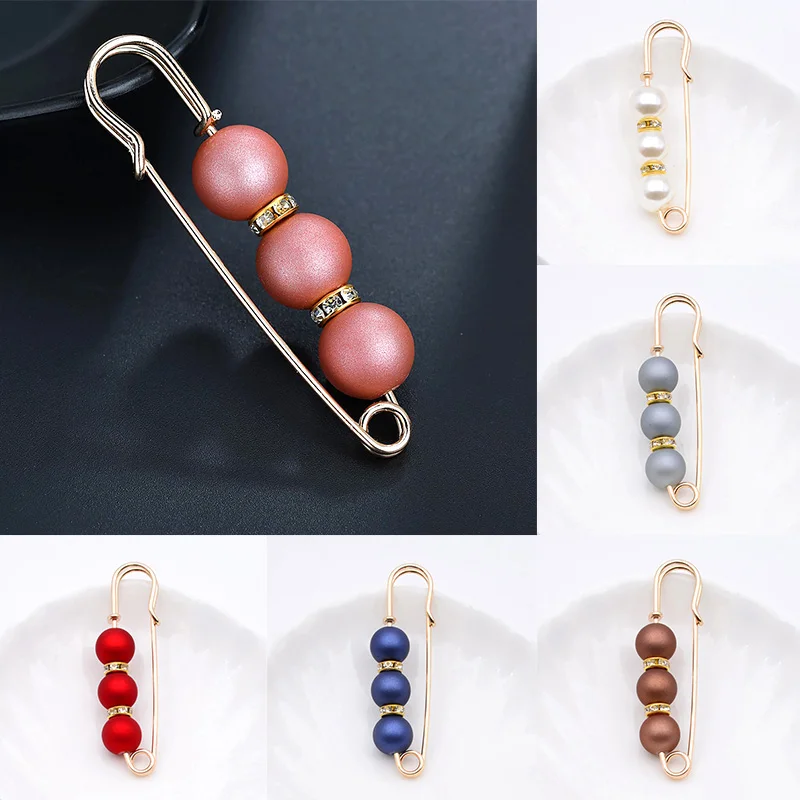 Pearl Brooch Big Beads Clothing Brooches For Women Lapel Pin Sweater Dress Brooch Pins Badge Buckle Metal DIY Accessories New
Pearl Brooch Big Beads Clothing Brooches For Women Lapel Pin Sweater Dress Brooch Pins Badge Buckle Metal DIY Accessories New