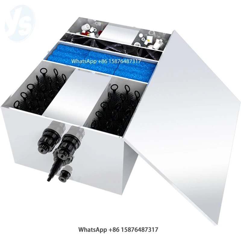 YS Stainless Steel Fish Pond Filter Outdoor Pool Waterfall Equipment Koi Large Filter Box Water Circulation Purification System
YS Stainless Steel Fish Pond Filter Outdoor Pool Waterfall Equipment Koi Large Filter Box Water Circulation Purification System
