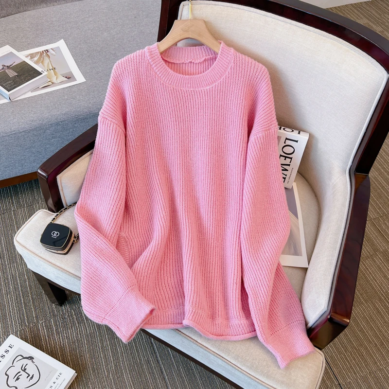 Women Knitting Pullover Sweater New Long Sleeve Bottom Shirt Slim Sweaters Autumn Winter Soft Blouse Jumper Tops
Women Knitting Pullover Sweater New Long Sleeve Bottom Shirt Slim Sweaters Autumn Winter Soft Blouse Jumper Tops