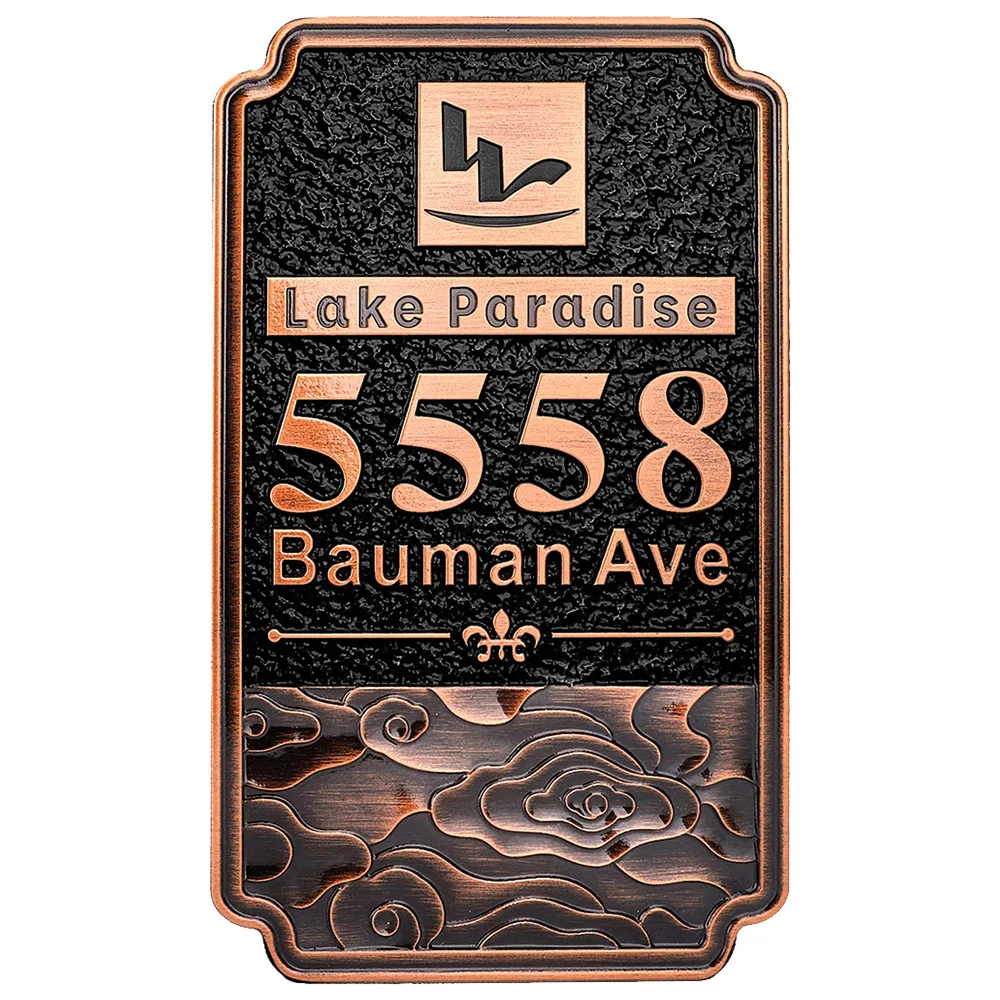BILEEDA Exterior House Number Outdoor 3D Relief Address Number Plaque Acrylic Metal Custom Door Sign Plate For Apartment Mailbox
BILEEDA Exterior House Number Outdoor 3D Relief Address Number Plaque Acrylic Metal Custom Door Sign Plate For Apartment Mailbox