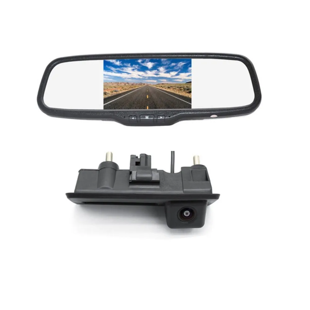 Trunk Handle Reverse Backup Rear View Camera + 5‘’ Clip-on Mirror Monitor for VW Volkswagen Golf Passat B7 B6 Tiguan Jetta MK6
Trunk Handle Reverse Backup Rear View Camera + 5‘’ Clip-on Mirror Monitor for VW Volkswagen Golf Passat B7 B6 Tiguan Jetta MK6