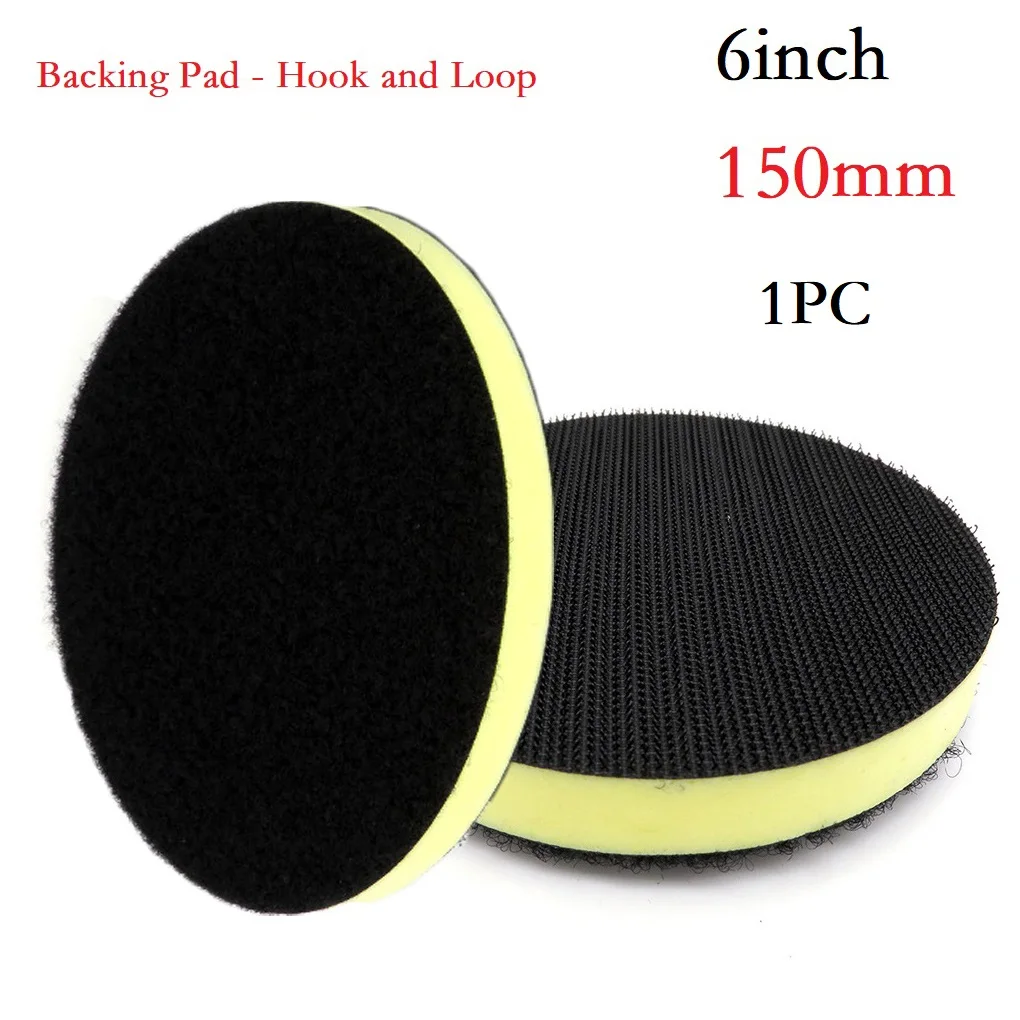 1PC 6Inch Interface Pads PU Foam Backing Pad Hook And Loop Sponge Cushion Sanding Discs Protection For Orbital Sanding Tools
1PC 6Inch Interface Pads PU Foam Backing Pad Hook And Loop Sponge Cushion Sanding Discs Protection For Orbital Sanding Tools