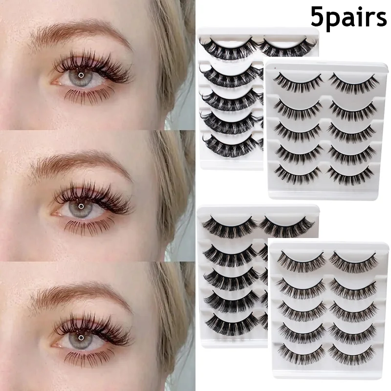 New Bushy Cross Reusable Lashes Extension DD Curl False Eyelashes Russian Volumes 10-23mm 5Pairs Fluffy Fake Lash Hot Sale
New Bushy Cross Reusable Lashes Extension DD Curl False Eyelashes Russian Volumes 10-23mm 5Pairs Fluffy Fake Lash Hot Sale
