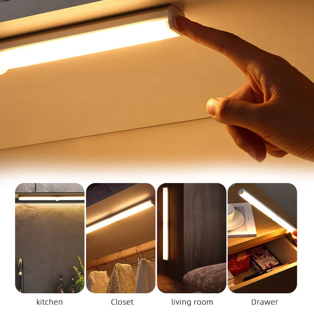 2pcs Motion Sensor Light Wireless LED Night Light USB Rechargeable Night Lamp For Kitchen Cabinet Wardrobe Lamp Staircase
2pcs Motion Sensor Light Wireless LED Night Light USB Rechargeable Night Lamp For Kitchen Cabinet Wardrobe Lamp Staircase