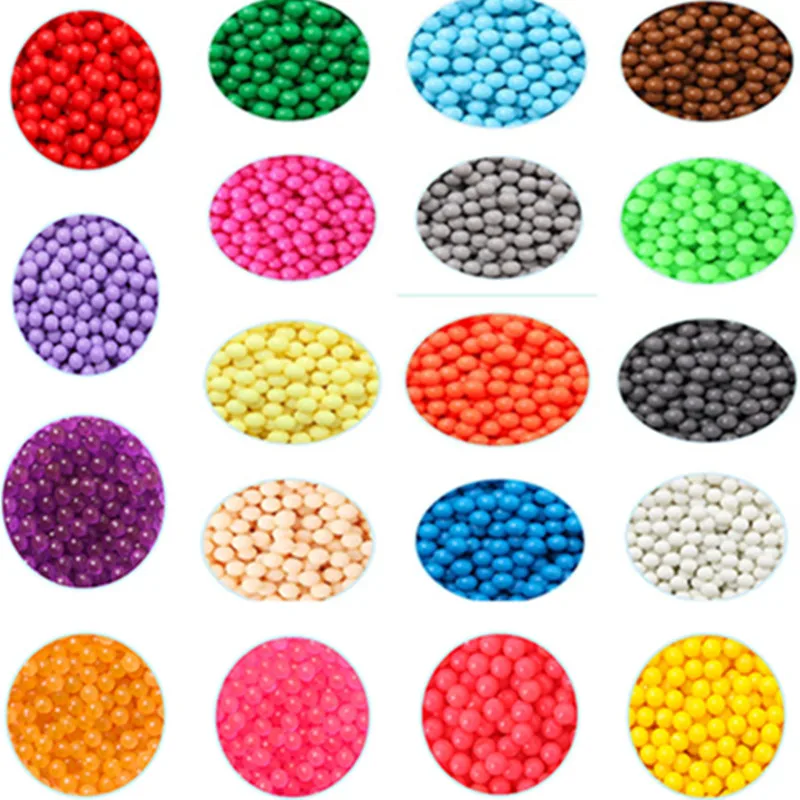 

DIY Water Mist Magic Beads Magic Water Soluble Beans Handmade 3d Game Ball Children's Magic Toys*20pcs