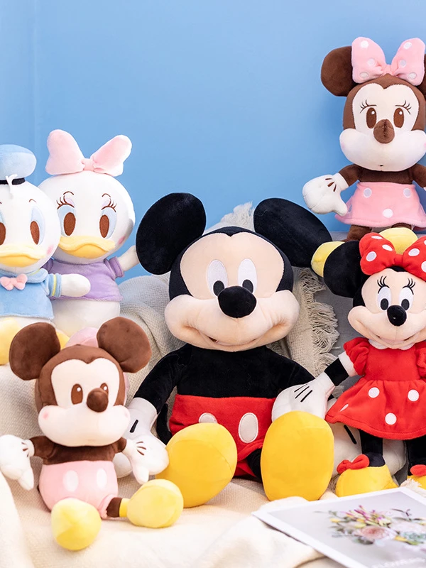 Серия кукол Disney Микки Маус Дональд Дак плюшевая игрушка кукла милая подушка кукла детские игрушки мягкие животные Минни Маус
Серия кукол Disney Микки Маус Дональд Дак плюшевая игрушка кукла милая подушка кукла детские игрушки мягкие животные Минни Маус