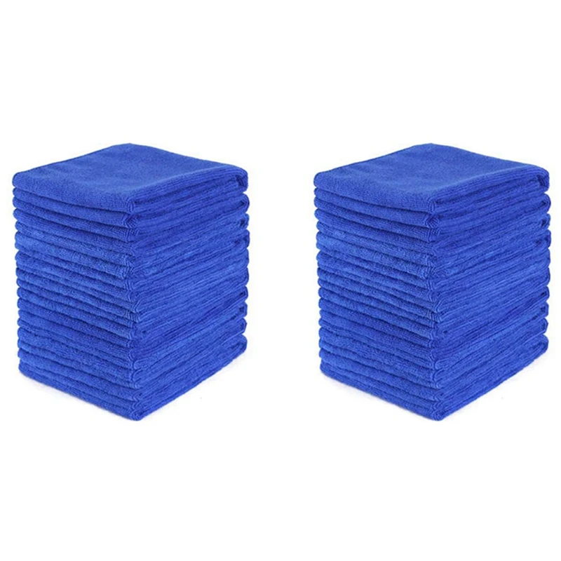 40Pcs Absorbent Microfiber Towel Car Care Home Kitchen Washing Clean Wash Cloth Blue
40Pcs Absorbent Microfiber Towel Car Care Home Kitchen Washing Clean Wash Cloth Blue