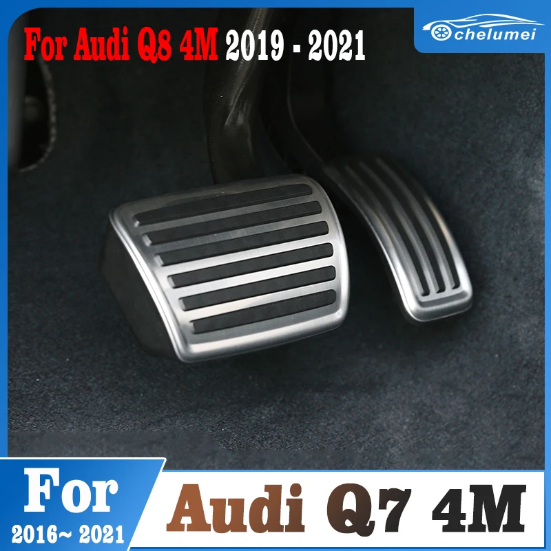 Car Accelerator Brake Pad Cover For Audi Q7 4M Q8 4M 2016 2017 2018 2019 2020 2021 Non-Drilled Interior Modification Accessories
Car Accelerator Brake Pad Cover For Audi Q7 4M Q8 4M 2016 2017 2018 2019 2020 2021 Non-Drilled Interior Modification Accessories