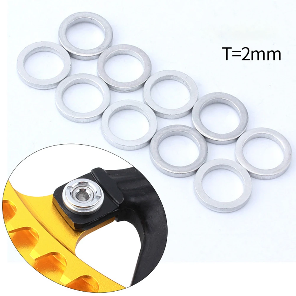 10pcs Bicycle Pedal Spacer Crank Stainless Steel Ring Washer Wholesale Pan Nail Washers Cycling 12mmx2mmx2mm Bolts Fasteners
10pcs Bicycle Pedal Spacer Crank Stainless Steel Ring Washer Wholesale Pan Nail Washers Cycling 12mmx2mmx2mm Bolts Fasteners