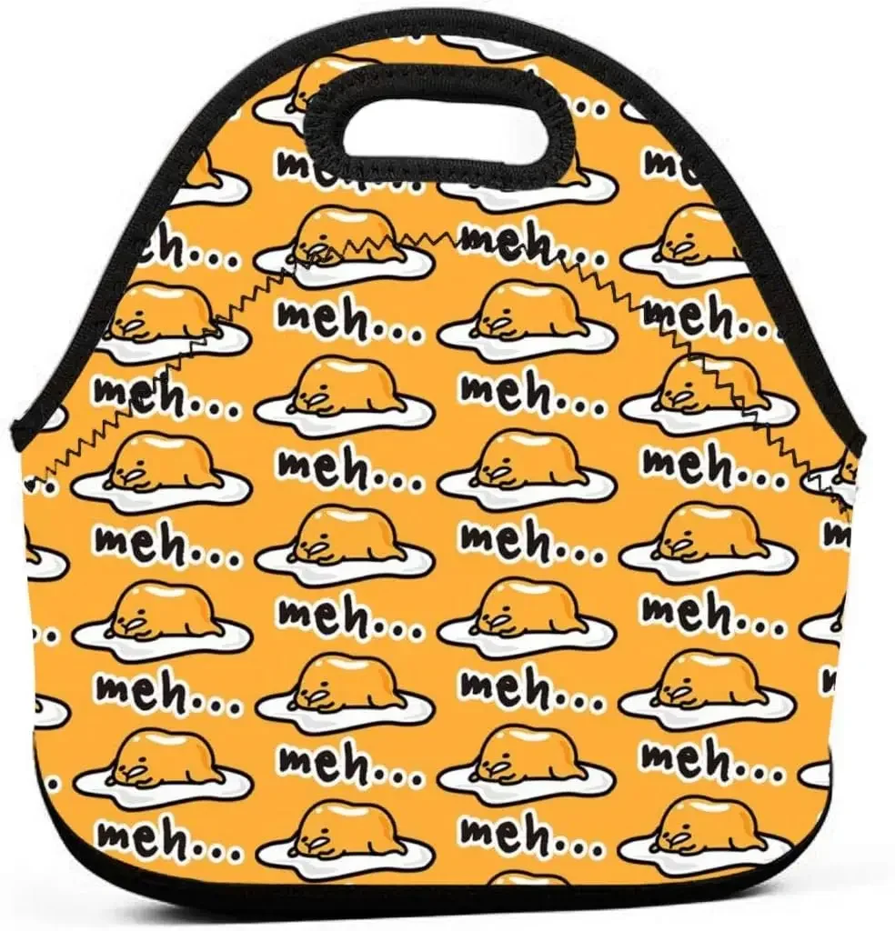 Yellow Cute Neoprene Lunch Bag Reusable Insulated Lunch Tote with Zipper Carrying Lunchbox for School Picnic Travel
Yellow Cute Neoprene Lunch Bag Reusable Insulated Lunch Tote with Zipper Carrying Lunchbox for School Picnic Travel