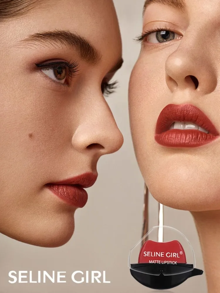 Lip-Shaped Lipstick Lazy Lipstick Velvet Matte Moisturizing Lip Gloss Long Lasting Nourishing Waterproof Non-Stick Cup Lipstick
Lip-Shaped Lipstick Lazy Lipstick Velvet Matte Moisturizing Lip Gloss Long Lasting Nourishing Waterproof Non-Stick Cup Lipstick