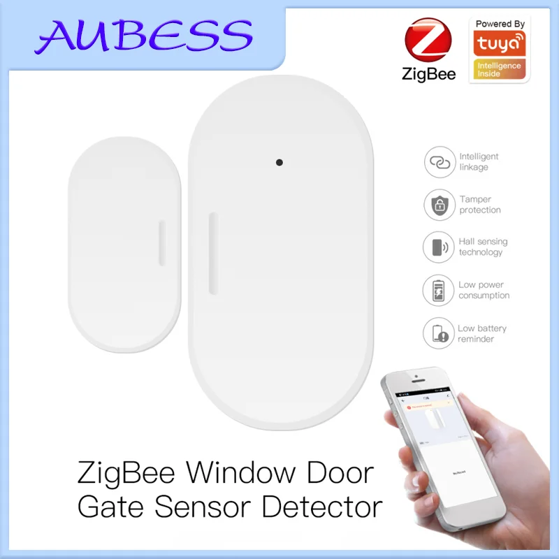 Смарт-датчик двери Tuya ZigBee, детекторы открытия/закрытия помещения, оповещения от приложения, голосовое управление, поддержка Alexa и Google Home
Смарт-датчик двери Tuya ZigBee, детекторы открытия/закрытия помещения, оповещения от приложения, голосовое управление, поддержка Alexa и Google Home