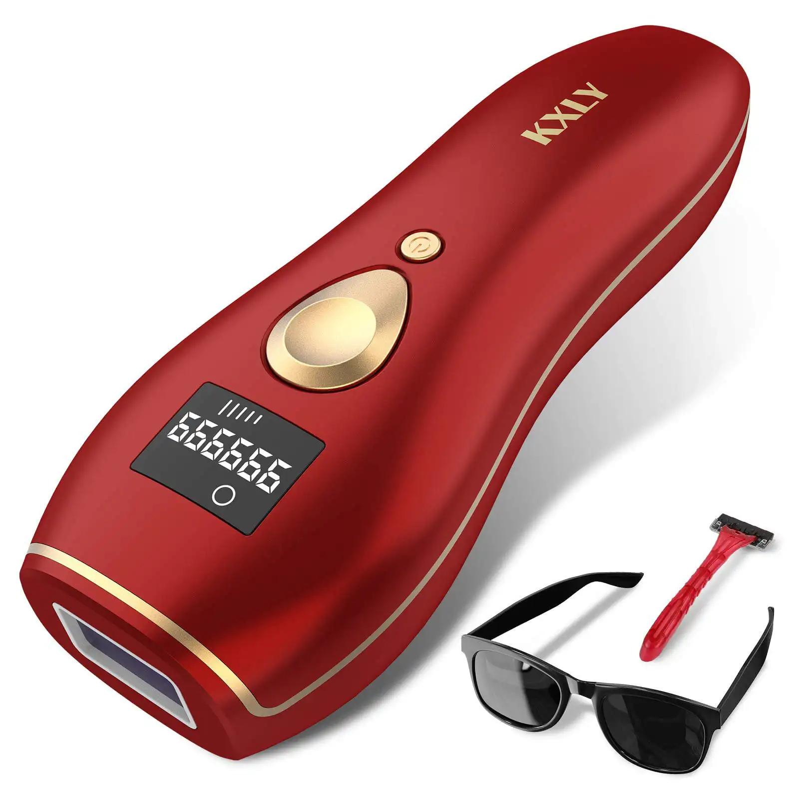 IPL Laser Hair Removal Device for for Women and Men UP To 999,999 Flashes, 5 Levels Painless, Permanent Painless Hair Remover De
IPL Laser Hair Removal Device for for Women and Men UP To 999,999 Flashes, 5 Levels Painless, Permanent Painless Hair Remover De