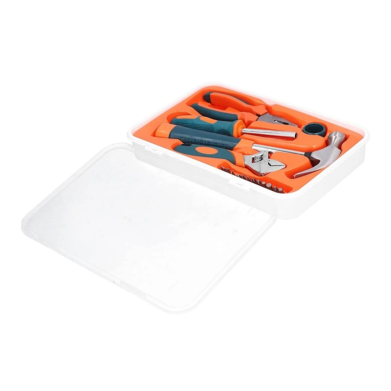 18 PCS Hardware Tool Set Household Hand Tool Claw Hammer Wrench Plier Screwdriver Bit Multifunction DIY Tool 
18 PCS Hardware Tool Set Household Hand Tool Claw Hammer Wrench Plier Screwdriver Bit Multifunction DIY Tool