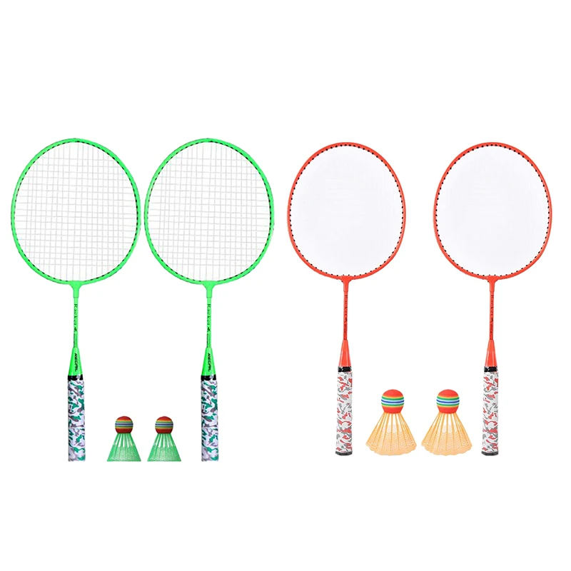 Badminton Rackets For Children,Shuttlecocks Racquet Sports Set With 2 Balls For Kids Players Indoor Outdoor Sport
Badminton Rackets For Children,Shuttlecocks Racquet Sports Set With 2 Balls For Kids Players Indoor Outdoor Sport