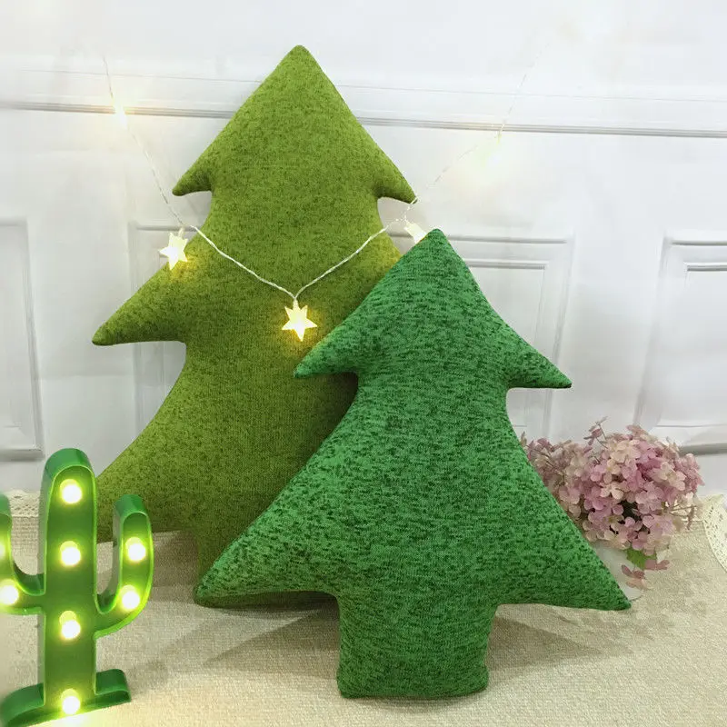 Flocked Christmas Tree Pillow Creative Multilayer Lovely Pastoral Style Solid Color Plants Shape Lovely Home Decor Sofa Cushions 
Flocked Christmas Tree Pillow Creative Multilayer Lovely Pastoral Style Solid Color Plants Shape Lovely Home Decor Sofa Cushions