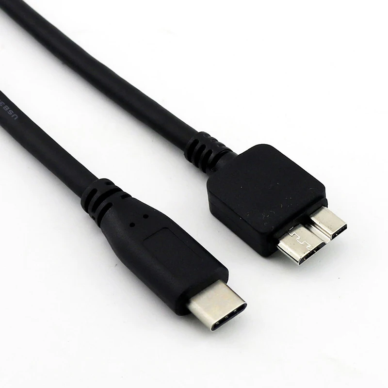 USB 3.1 Type-C Male To USB 3.0 Micro B Male Data Cable For Tablet Phone HDD USB 3.1 Data Transfer Rate Up To 5 Gbps
USB 3.1 Type-C Male To USB 3.0 Micro B Male Data Cable For Tablet Phone HDD USB 3.1 Data Transfer Rate Up To 5 Gbps