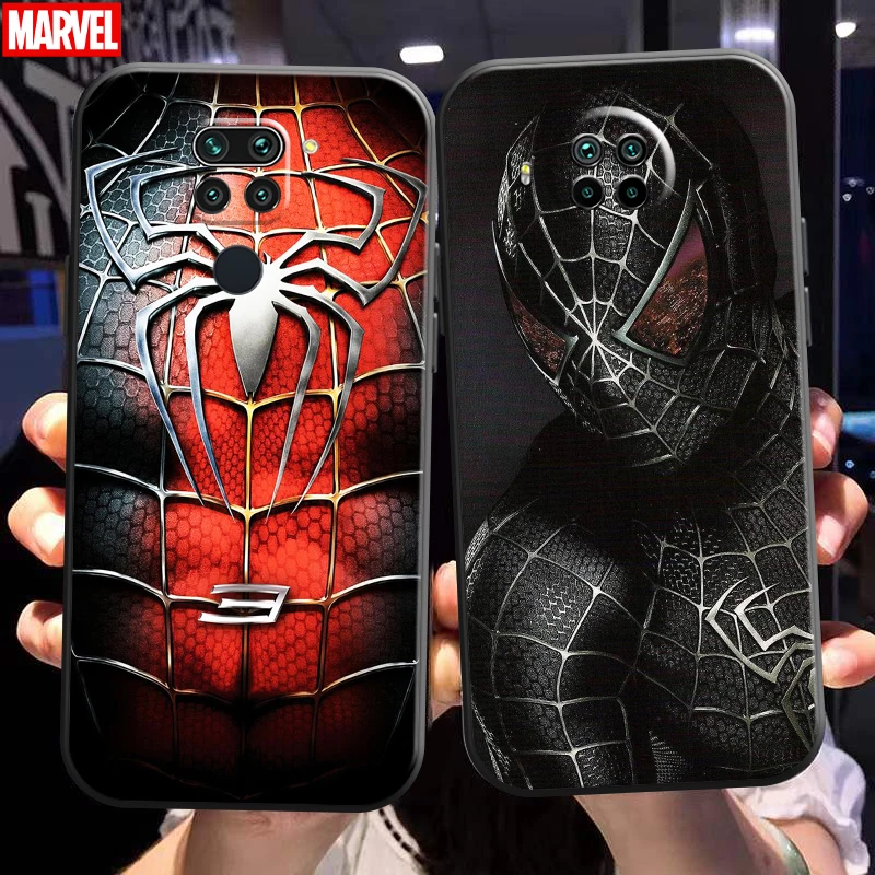 Marvel Spiderman Phone Case For Xiaomi Redmi Note 9 9T 9 Pro Max 5G Liquid Silicon Carcasa Silicone Cover Funda Black
Marvel Spiderman Phone Case For Xiaomi Redmi Note 9 9T 9 Pro Max 5G Liquid Silicon Carcasa Silicone Cover Funda Black