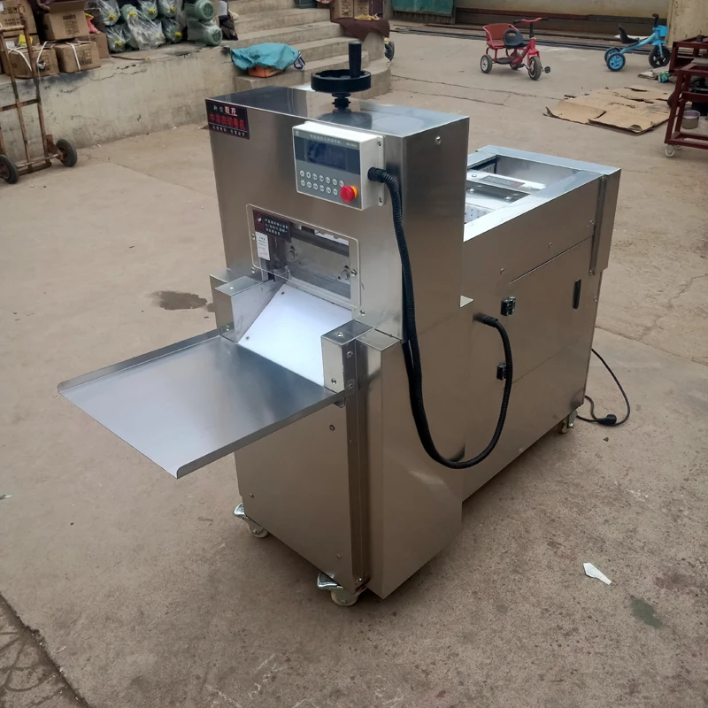 Electric Meat Cutter Automatic CNC Double Cut Mutton Roll Machine Beef Lamb Roll Cutting Machine Food Processor
Electric Meat Cutter Automatic CNC Double Cut Mutton Roll Machine Beef Lamb Roll Cutting Machine Food Processor