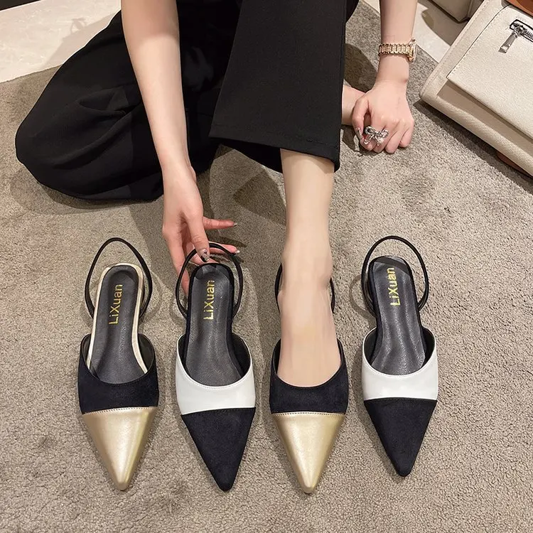 Summer 2023 New Women's Shoes Fashion Pointed Shallow Cut Mixed Colors Flat Sole Sandals Shoes for Women Sandalias De Mujer
Summer 2023 New Women's Shoes Fashion Pointed Shallow Cut Mixed Colors Flat Sole Sandals Shoes for Women Sandalias De Mujer