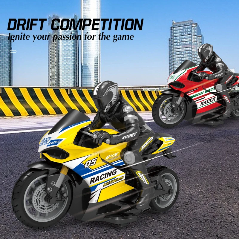 1: 10 RC Motorbike High Speed 2.4G Remote Control Rc Stunt Car Rc Drift 30 Mins Drive Racing Motorbike Rc Motorcycle Toys Model
1: 10 RC Motorbike High Speed 2.4G Remote Control Rc Stunt Car Rc Drift 30 Mins Drive Racing Motorbike Rc Motorcycle Toys Model
