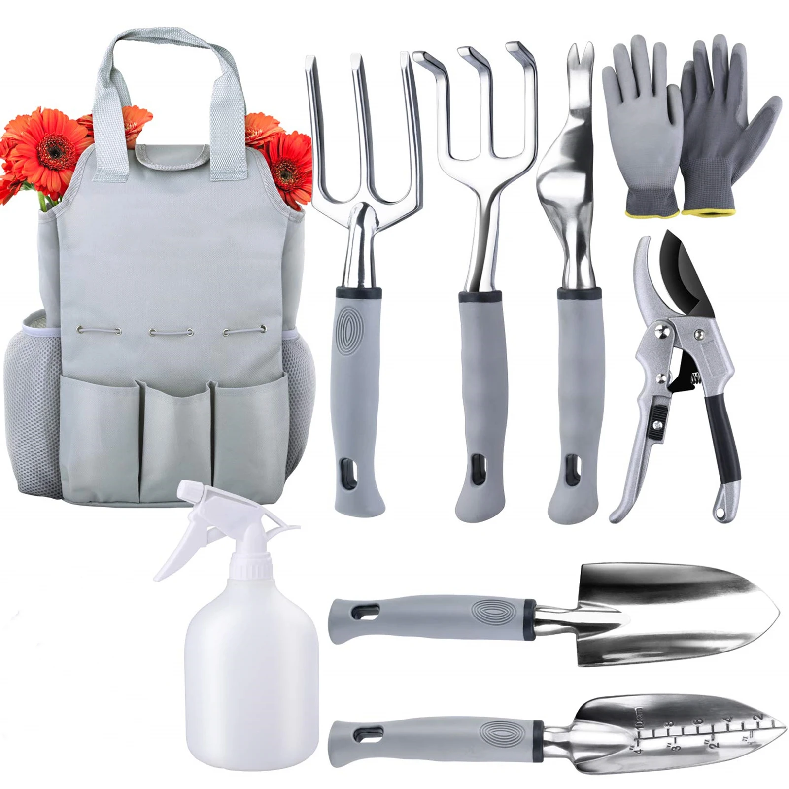 Garden Tool Set Gardening Kit With Ergonomic Handles For Digging And Planting Gift For Gardening Enthusiasts Family Friends And
Garden Tool Set Gardening Kit With Ergonomic Handles For Digging And Planting Gift For Gardening Enthusiasts Family Friends And