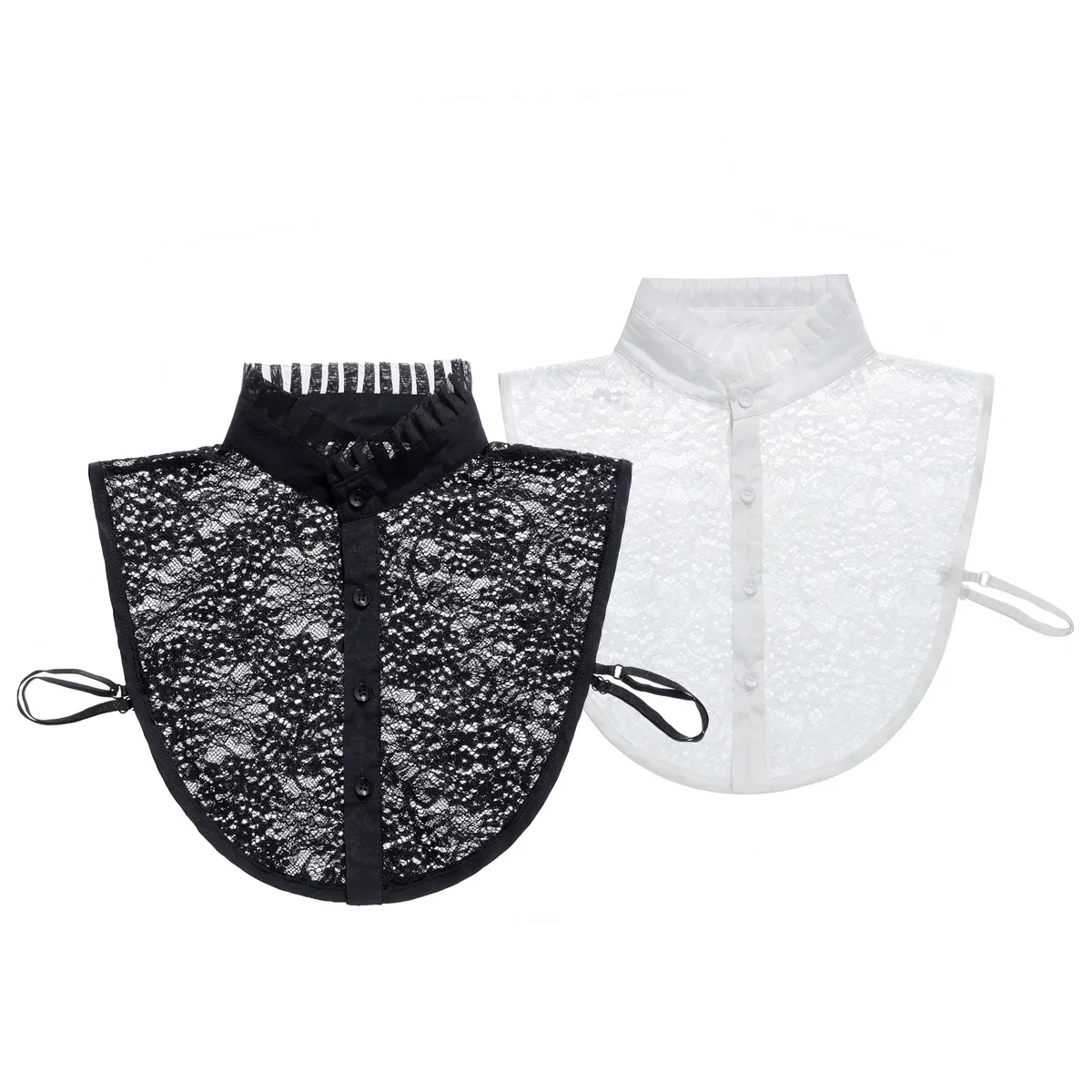 Женская фальшивая блузка со съемным воротником-стойкой
Женская фальшивая блузка со съемным воротником-стойкой