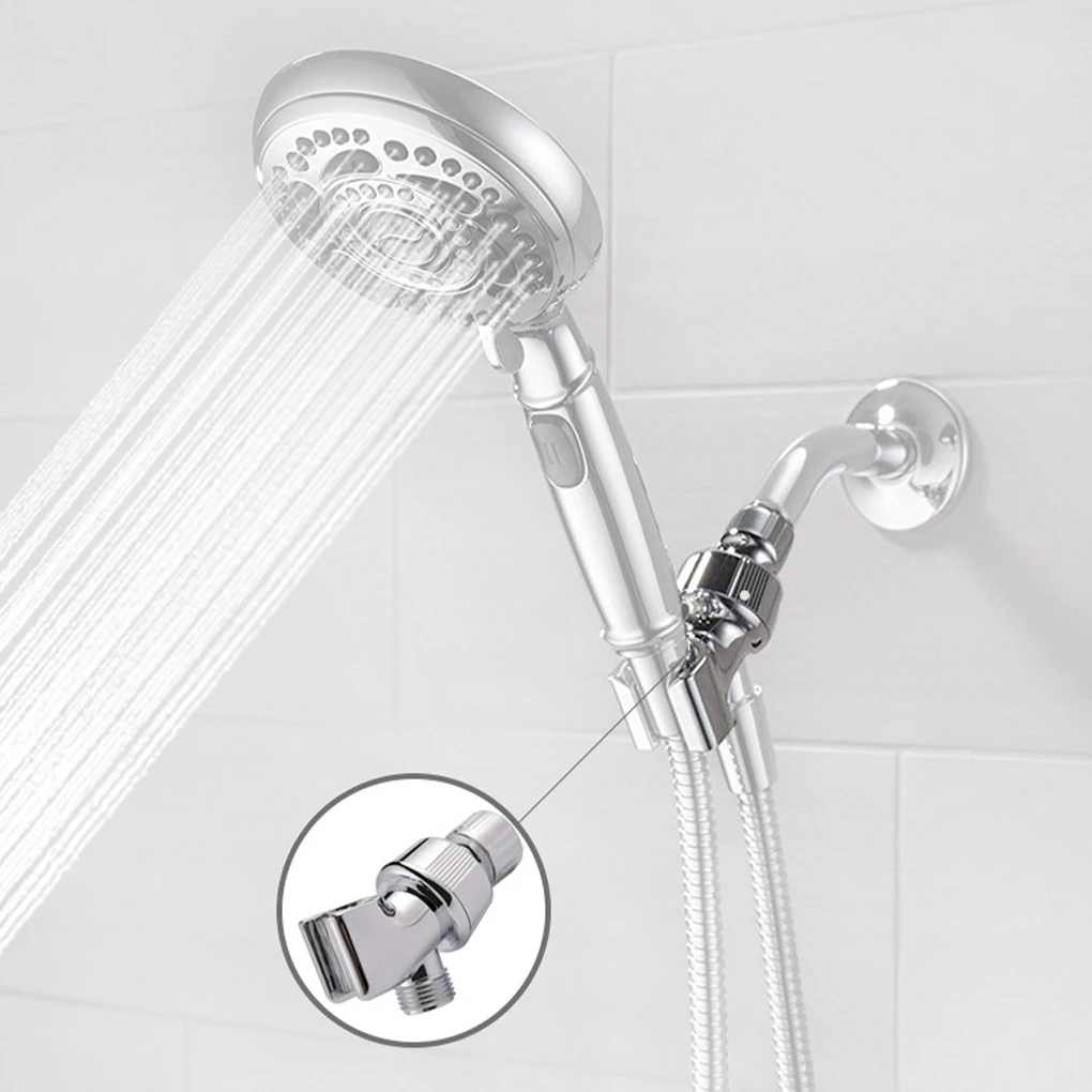 New Portable Shower Head Holder ABS Plastic Wall Mounted Shower Head Rack US Plated Replacement Arm Bracket
New Portable Shower Head Holder ABS Plastic Wall Mounted Shower Head Rack US Plated Replacement Arm Bracket