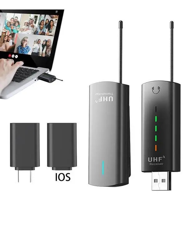 Wireless Lavalier Microphone USB Microphone For Laptop Lavalier Microphone With Noise Cancellation For PC Laptop Phone Speech
Wireless Lavalier Microphone USB Microphone For Laptop Lavalier Microphone With Noise Cancellation For PC Laptop Phone Speech