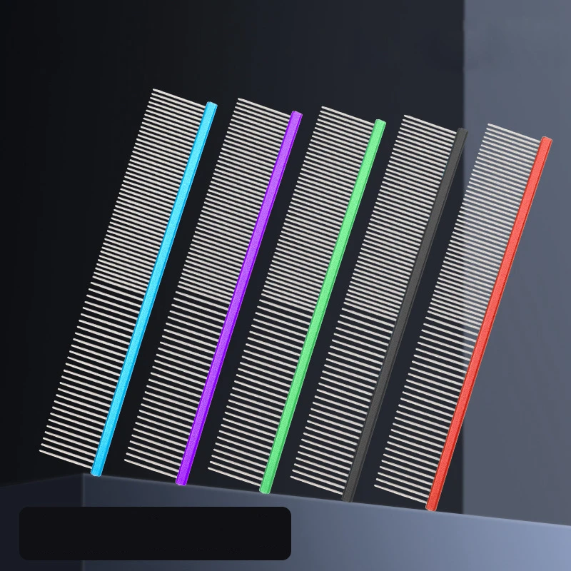 Colorful High Quality Pet Cat Stainless Steel Open The knot Comb Dog Grooming Comb Hair Remover Cat Dogs Cleaning Brush 16~19cm
Colorful High Quality Pet Cat Stainless Steel Open The knot Comb Dog Grooming Comb Hair Remover Cat Dogs Cleaning Brush 16~19cm
