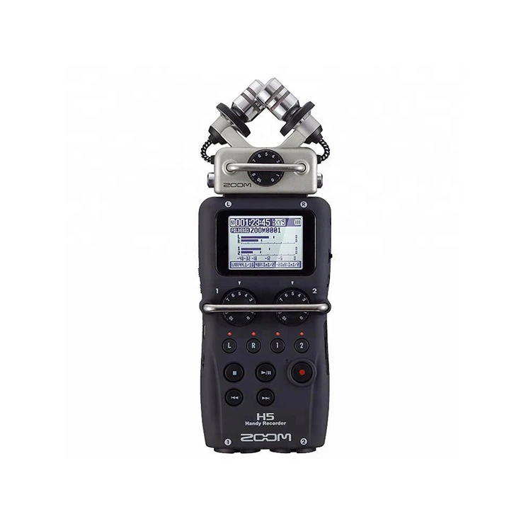 ZOOM H5 professional handheld digital recorder Four-Track Portable Recorder H4N upgraded version Recording pen
ZOOM H5 professional handheld digital recorder Four-Track Portable Recorder H4N upgraded version Recording pen