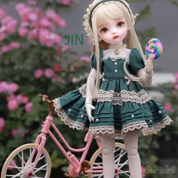 BJD Doll 1/6 Jin Young Girl Lovely Lolita Style Cuddly knuckle DZ Art Toys Surprise Gift for Children