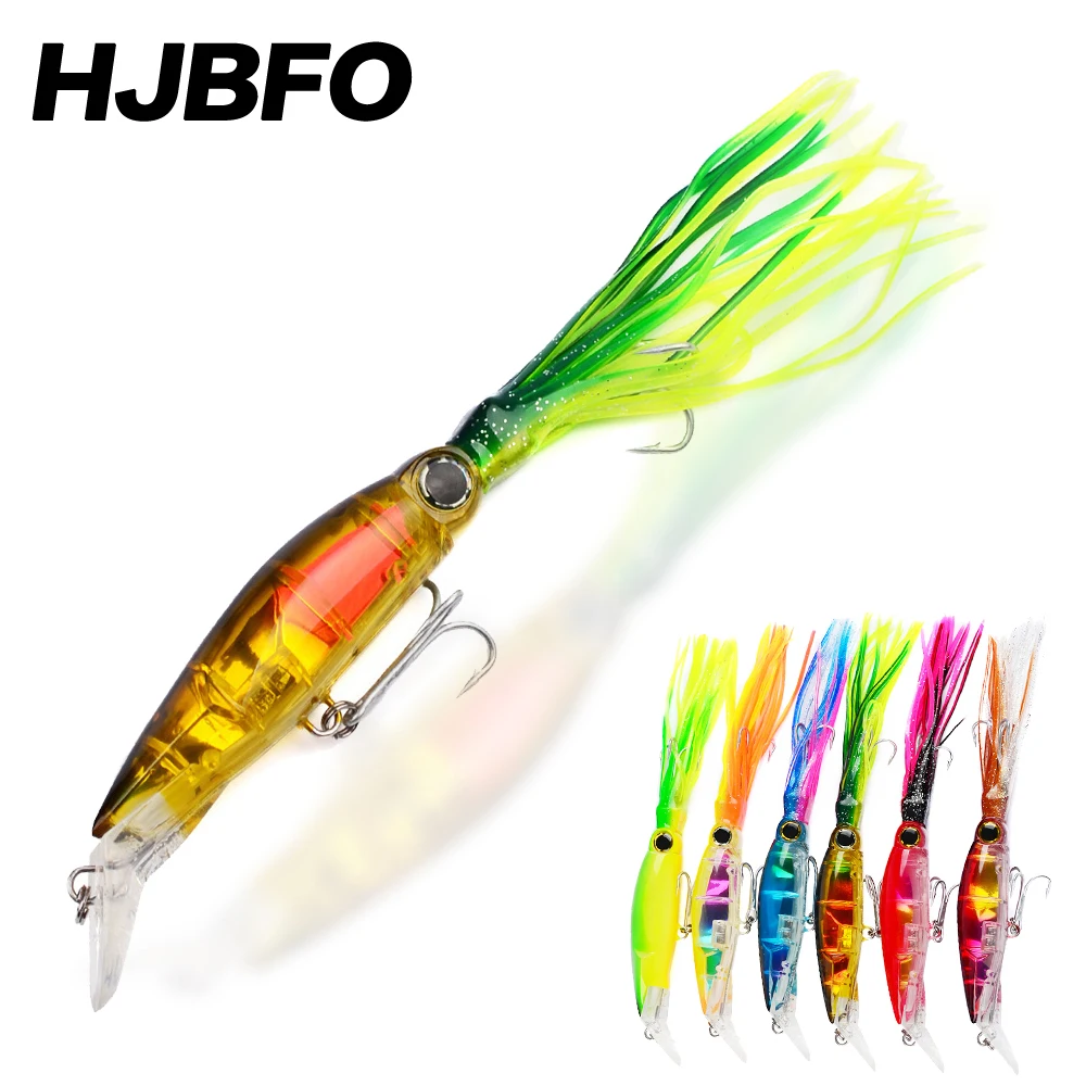 quality Sea Fishing Lure 14cm 40g Squid Jig Fishing Lures Wobbler Bait hard plastic body soft beard
quality Sea Fishing Lure 14cm 40g Squid Jig Fishing Lures Wobbler Bait hard plastic body soft beard