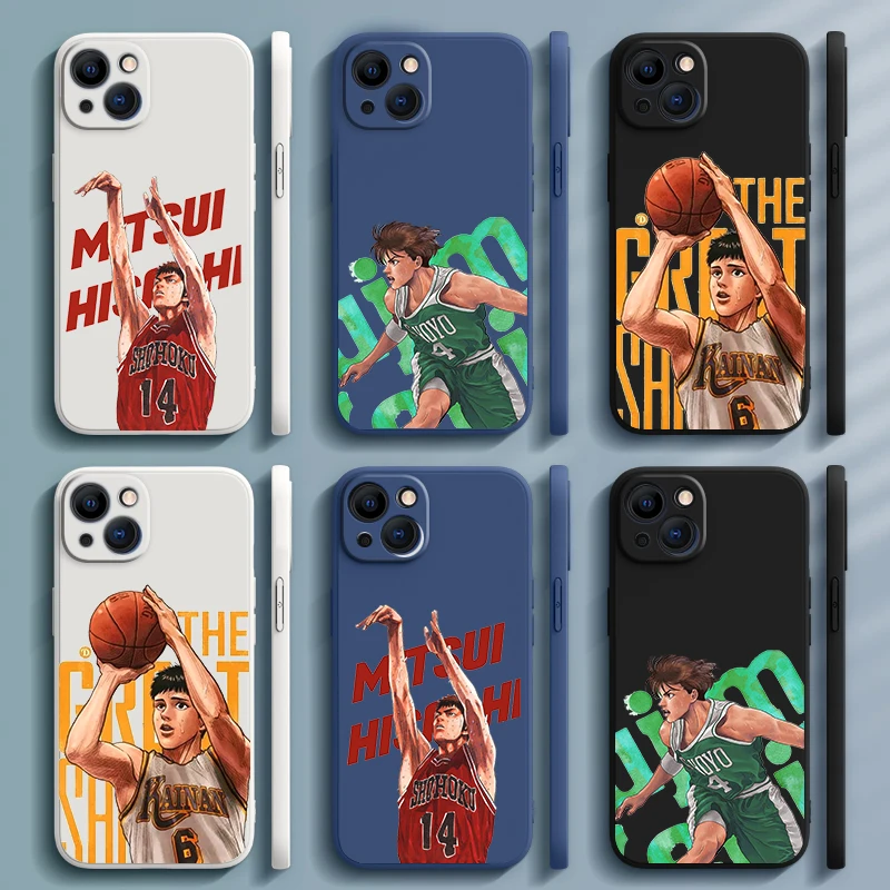 Anime slam dunk shooting action For Apple iPhone 13 12 11 Pro Max mini XS XR X 8 7 6 Plus Liquid Rope Phone Case Capa Cover
Anime slam dunk shooting action For Apple iPhone 13 12 11 Pro Max mini XS XR X 8 7 6 Plus Liquid Rope Phone Case Capa Cover
