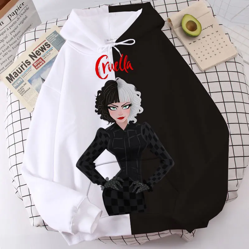 Winter Disney Women's Hoodie Harajuku Kuila Villain Bad Girl Print Cute Harajuku Villain Gothic Hoodie y2k Women's Hoodie
Winter Disney Women's Hoodie Harajuku Kuila Villain Bad Girl Print Cute Harajuku Villain Gothic Hoodie y2k Women's Hoodie