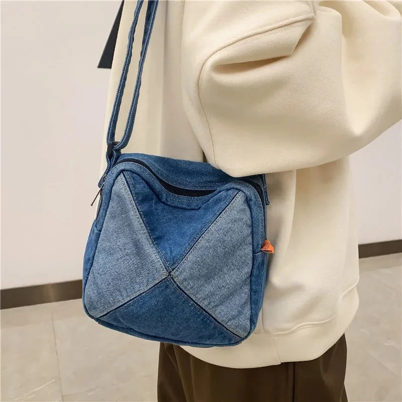 Vintage Triangle Patchwork Designer Bag Fashion Women's Handbags Purses Women Shoulder Crossbody Bag Zipper Bags
Vintage Triangle Patchwork Designer Bag Fashion Women's Handbags Purses Women Shoulder Crossbody Bag Zipper Bags