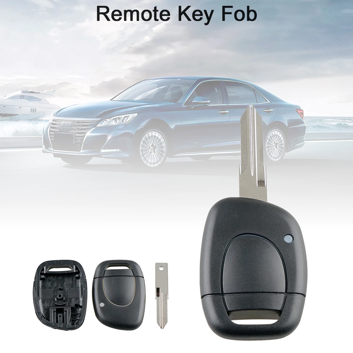 1 Button Car Key Fob Case Shell Auto Remote Cover Replacements Part Fit for Kangoo/Twingo/Renault Clio
1 Button Car Key Fob Case Shell Auto Remote Cover Replacements Part Fit for Kangoo/Twingo/Renault Clio