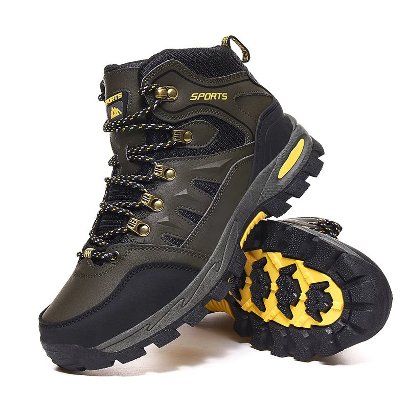Large Size High Top Shoes Outdoor Mountaineering Waterproof, Antiskid And Wear-resistant Sports Men's Shoes Snow Boots
Large Size High Top Shoes Outdoor Mountaineering Waterproof, Antiskid And Wear-resistant Sports Men's Shoes Snow Boots