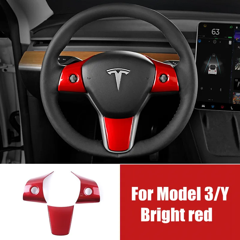Carbon Fiber For Tesla Model 3 Model Y 2021 Car Steering Wheel Panel Trim Stickers Cover Frame Decor Auto Interior Accessories
Carbon Fiber For Tesla Model 3 Model Y 2021 Car Steering Wheel Panel Trim Stickers Cover Frame Decor Auto Interior Accessories