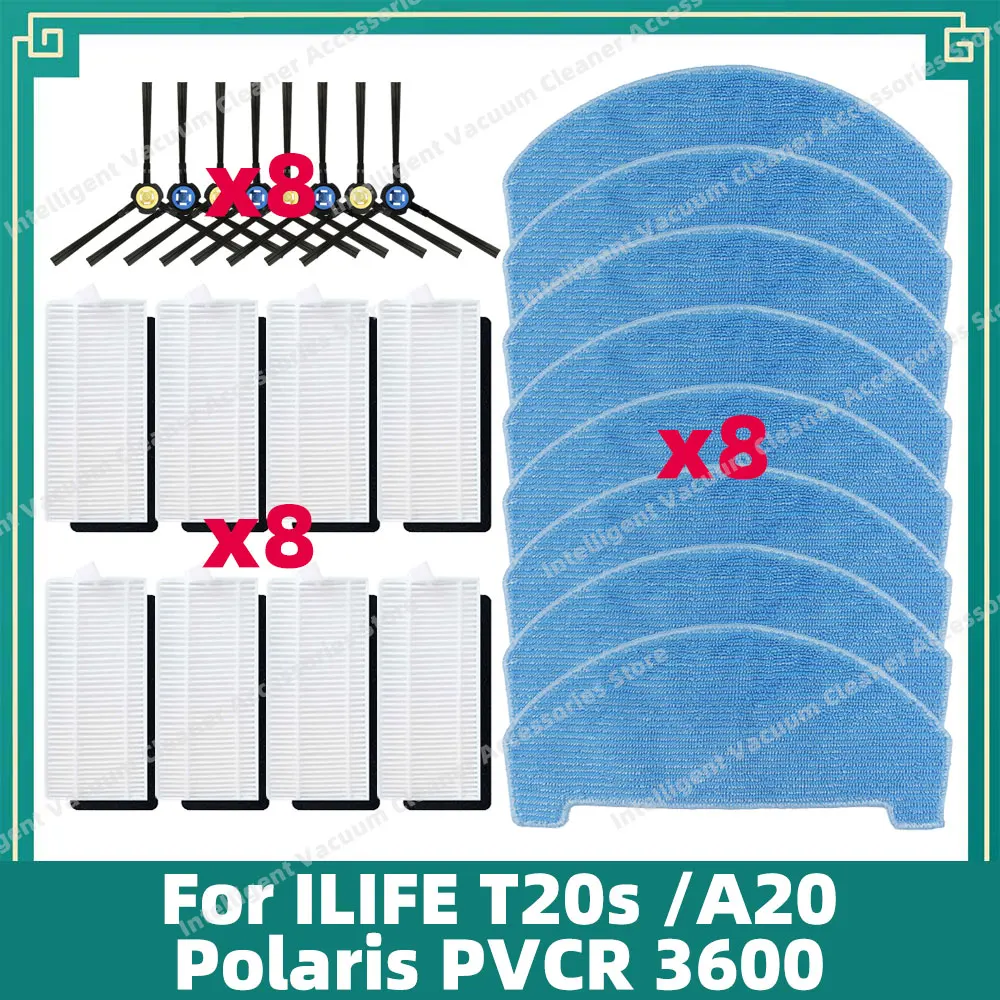 Щетки для пылесосов OSSIEAO к ILIFE A20 T20s V3x / Polaris PVCR 3600 / G2 0926W / G2 0726W / G2 1226
Щетки для пылесосов OSSIEAO к ILIFE A20 T20s V3x / Polaris PVCR 3600 / G2 0926W / G2 0726W / G2 1226