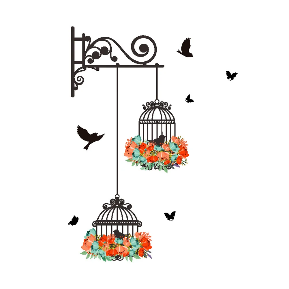 Birdcage Wall Stickers Decorative Fridge Decals Wall Decals Removable Wall Stickers for Bedroom Living Room
Birdcage Wall Stickers Decorative Fridge Decals Wall Decals Removable Wall Stickers for Bedroom Living Room