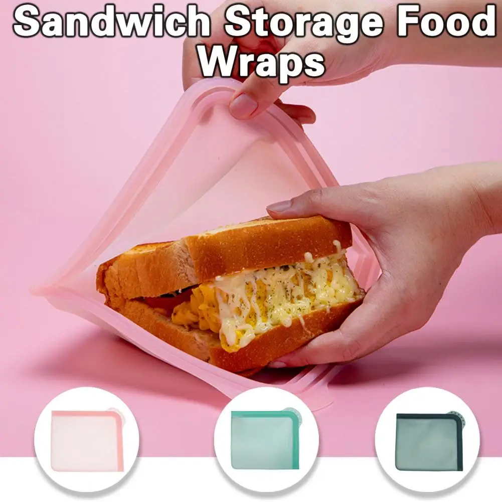 Многоразовый силиконовый Пакет для свежести продуктов, термостойкий контейнер большой емкости для сохранения свежести продуктов, герметичный пакет для сэндвичей, контейнеры для хранения продуктов
Многоразовый силиконовый Пакет для свежести продуктов, термостойкий контейнер большой емкости для сохранения свежести продуктов, герметичный пакет для сэндвичей, контейнеры для хранения продуктов