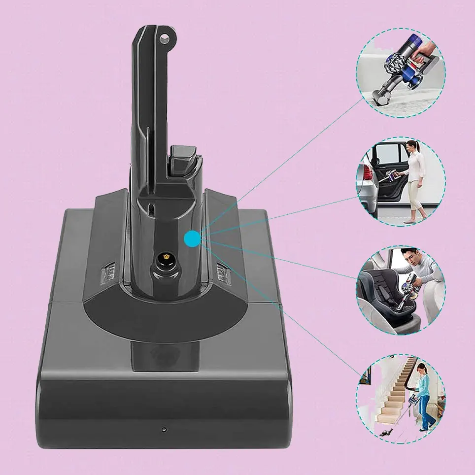 2022 V8 21.6V lithium replacement battery compatible with V8 Absolute cordless handheld vacuum cleaner V8 fluffy vacuum
2022 V8 21.6V lithium replacement battery compatible with V8 Absolute cordless handheld vacuum cleaner V8 fluffy vacuum