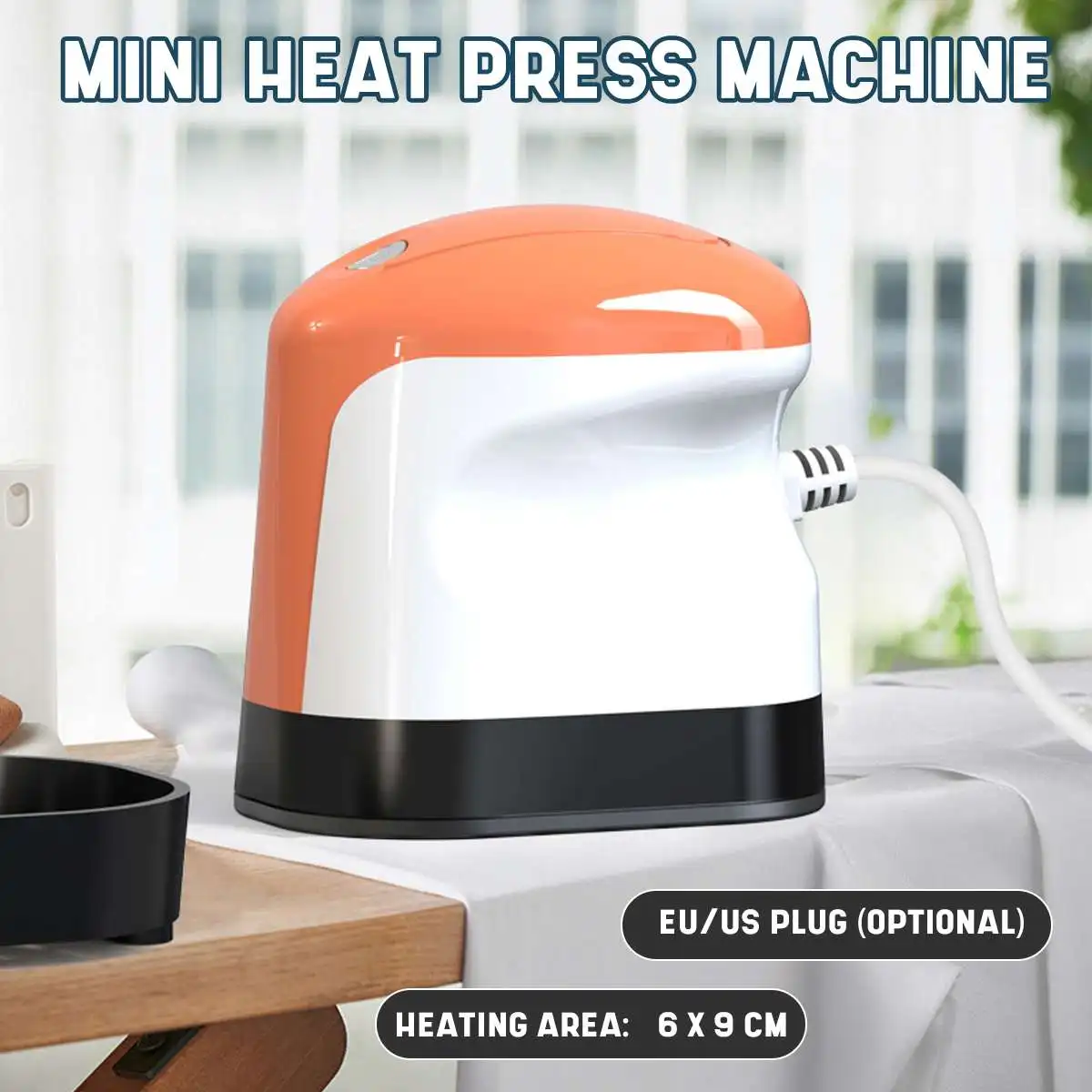 Portable Portable Heat Press Machine DIY T-Shirt Printing Easy Heating Transfer Press Iron Machines for Clothes Bags Hats
Portable Portable Heat Press Machine DIY T-Shirt Printing Easy Heating Transfer Press Iron Machines for Clothes Bags Hats