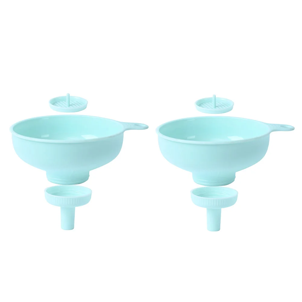 2 Sets of Kitchen Oil Pouring Funnel Practical Converted Funnel Washable Seasoning Funnel
2 Sets of Kitchen Oil Pouring Funnel Practical Converted Funnel Washable Seasoning Funnel