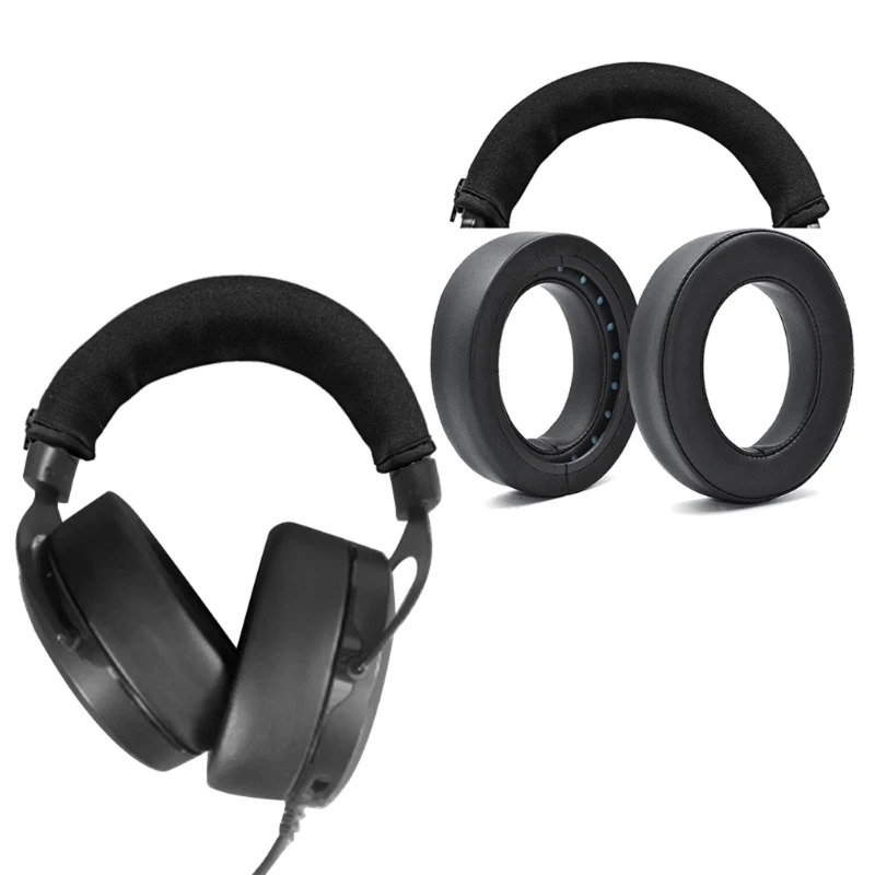 Легко заменяемые амбушюры, головные балки, лента, совместимая с Corsair HS50 Pro HS60 Pro HS70Pro, наушники с толстыми поролоновыми манжетами
Легко заменяемые амбушюры, головные балки, лента, совместимая с Corsair HS50 Pro HS60 Pro HS70Pro, наушники с толстыми поролоновыми манжетами